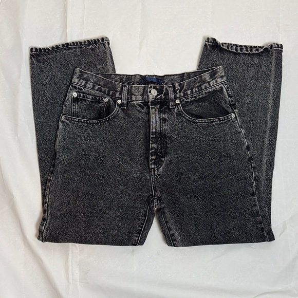 CPCM Denim - Straight leg Black-wash Denim Jeans